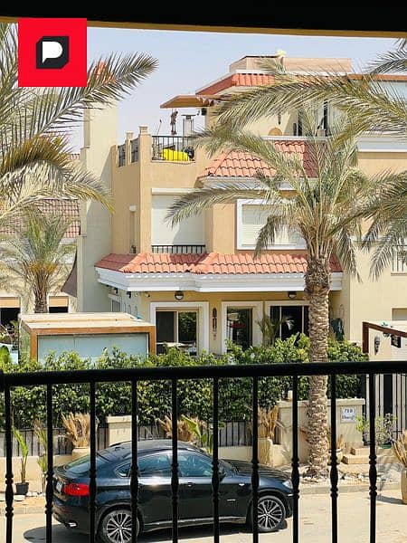 Villa for sale with a 10% down payment in Sarai Compound Madinaty next to Madinaty on Al Amal Axis and Suez Road Fifth Settlement Near AUC 10