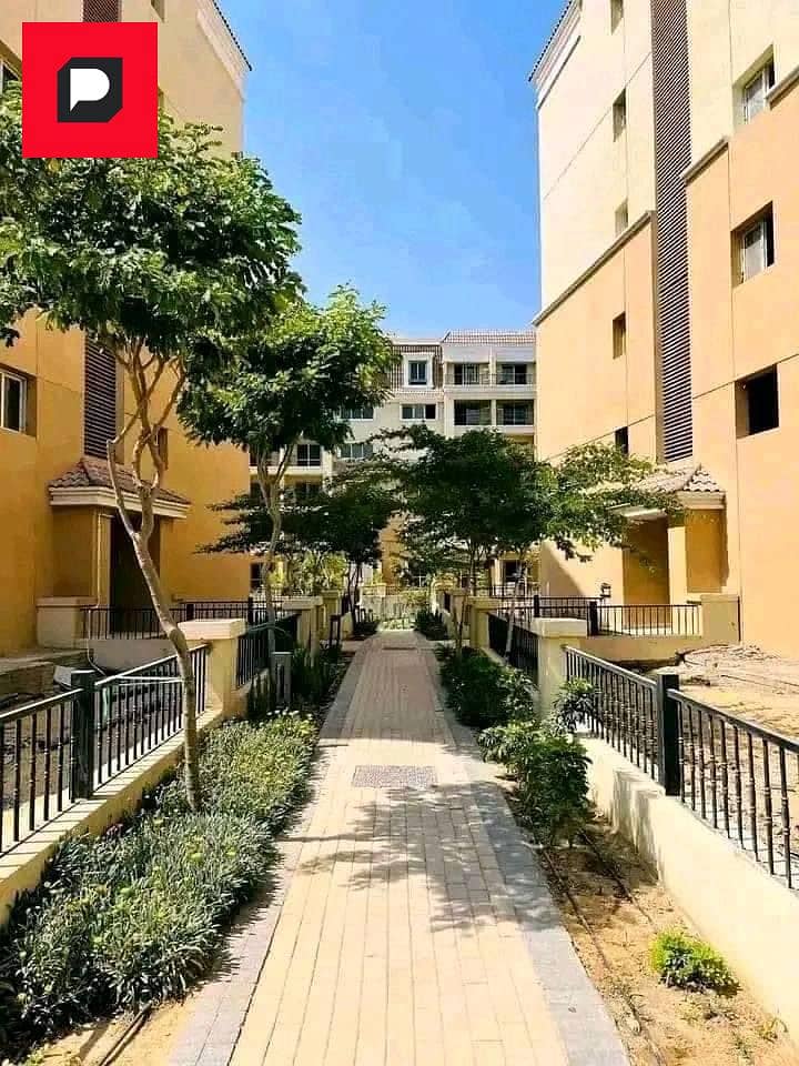 Villa for sale with a 10% down payment in Sarai Compound Madinaty next to Madinaty on Al Amal Axis and Suez Road Fifth Settlement Near AUC 14