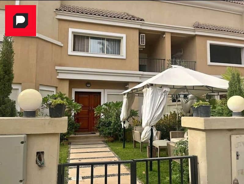 Villa for sale with a 10% down payment in Sarai Compound Madinaty next to Madinaty on Al Amal Axis and Suez Road Fifth Settlement Near AUC 19