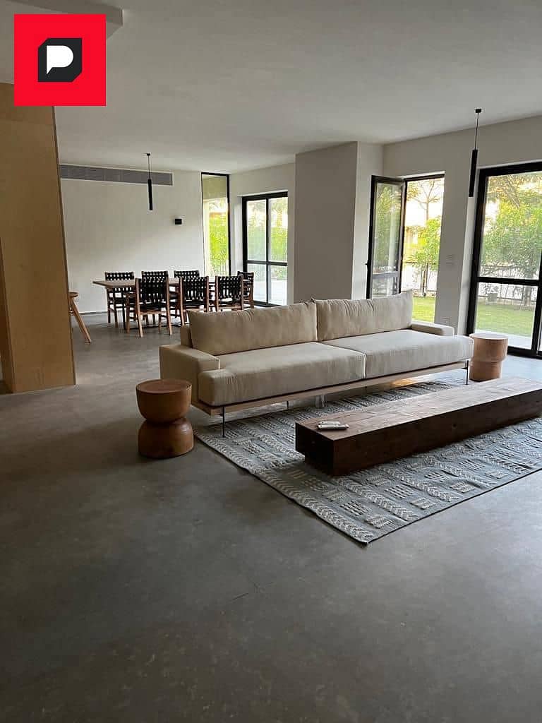 Villa with private garden 255m for sale inTelal East  Fifth Settlement near American University with a 10% down payment and installments to 8 years 1