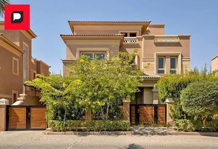 Villa with private garden 255m for sale inTelal East  Fifth Settlement near American University with a 10% down payment and installments to 8 years 14