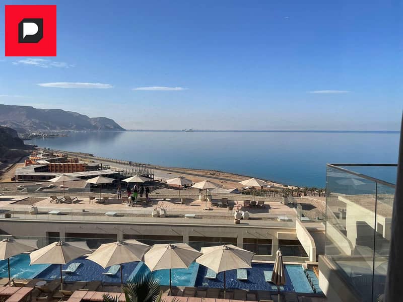 A fully finished chalet directly on the sea in the village of Monte Galala, Ain Sokhna, near Porto and near Zaafarana Road and Galala City 0