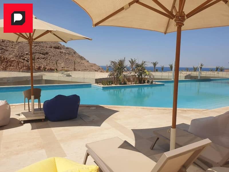 A fully finished chalet directly on the sea in the village of Monte Galala, Ain Sokhna, near Porto and near Zaafarana Road and Galala City 8