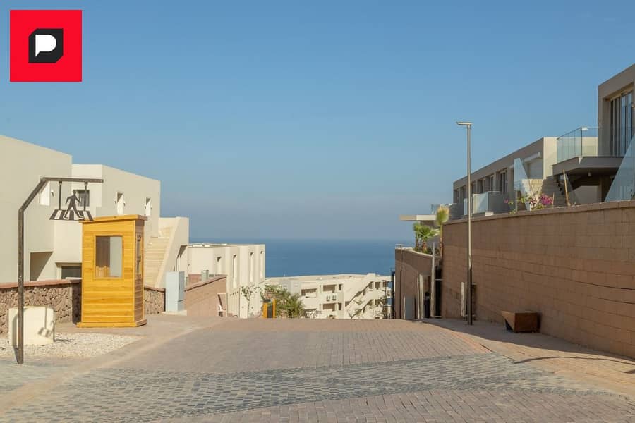 A fully finished chalet directly on the sea in the village of Monte Galala, Ain Sokhna, near Porto and near Zaafarana Road and Galala City 18