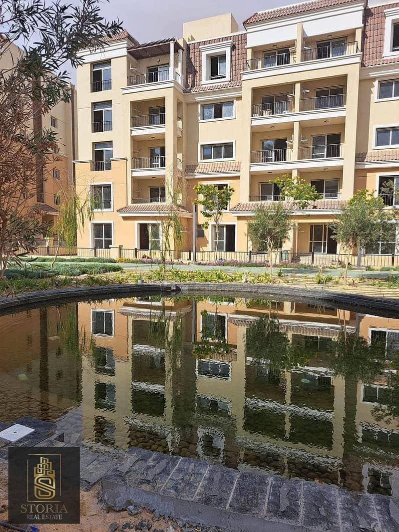 Apartment for sale, 156 square meters, next to Madinaty , directly on the Suez Road, in installments, in the “Sarai” compound. 7