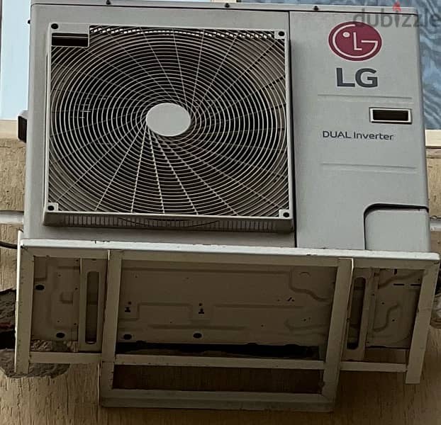 تكييف LG DUAL Inverter قدرة 5 حصان بارد / ساخن صناعة سعودي 0