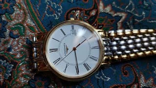 Longines men watch date and time 0