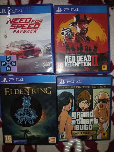 PS4 CD Games - أسطوانات بلايستيشن 4