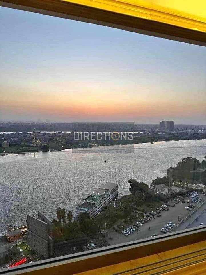 Apartment for sale in Maadi directly on the Nile with hotel finishing in Rêve Du Nil Tower fully finished with furniture, appliances and air condition 2