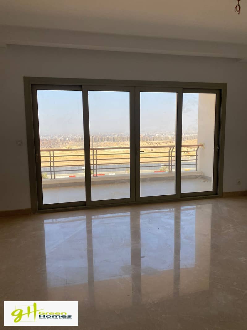 Apartment for sale in Uptown Cairo, area 173m fully finished, with a very special view 0