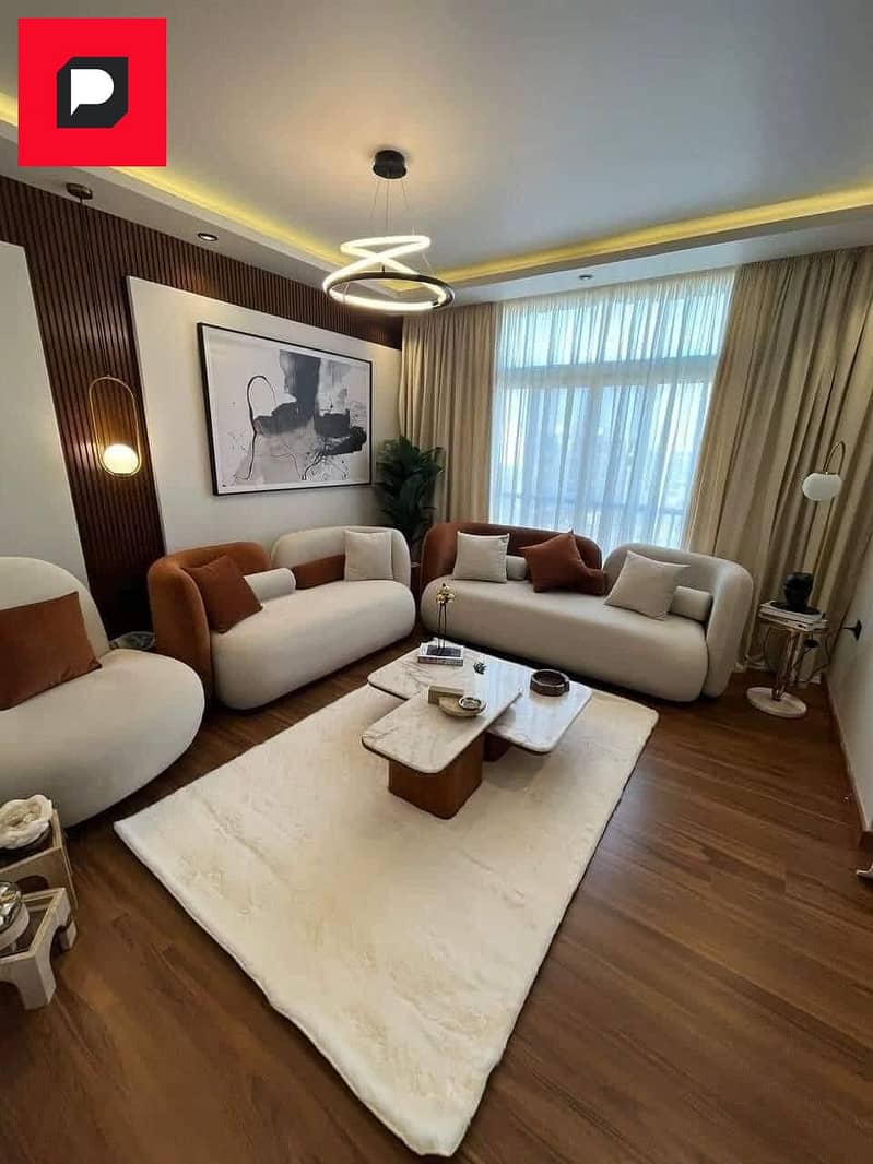 Penthouse apt with roof for sale with a special view in La Vista Patio Oro, in Fifth Settlement near MV and Palm Hills and minutes from Cairo Airport 1