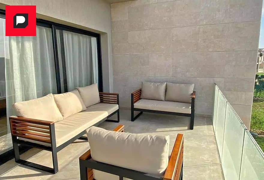 Penthouse apt with roof for sale with a special view in La Vista Patio Oro, in Fifth Settlement near MV and Palm Hills and minutes from Cairo Airport 5