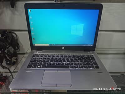 HP Elite book 840 G4 استعمال i7 7th gen /256/8