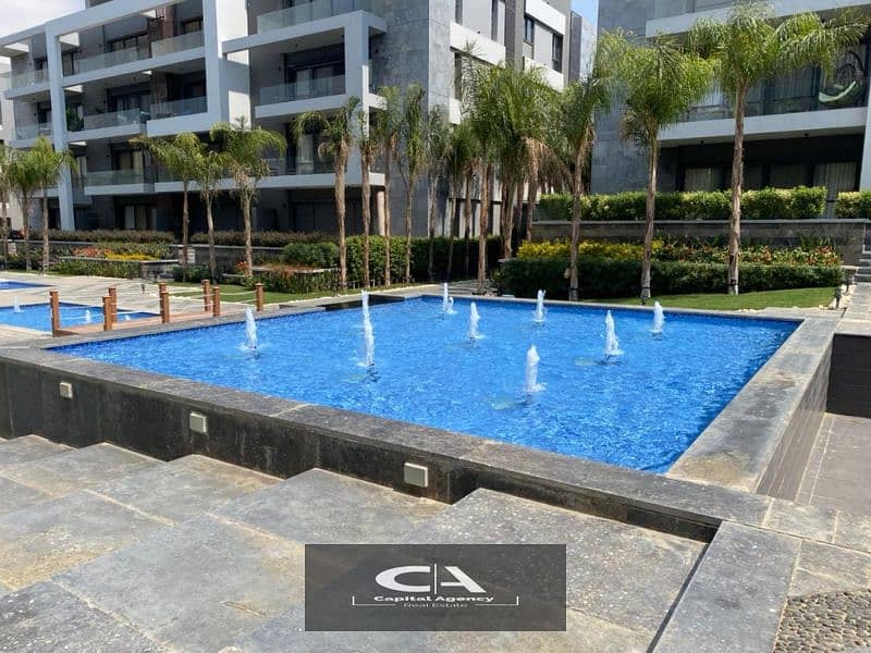 Two-room apartment for sale in a garden | in the heart of El Patio Oro Compound | Installments for the longest period 10