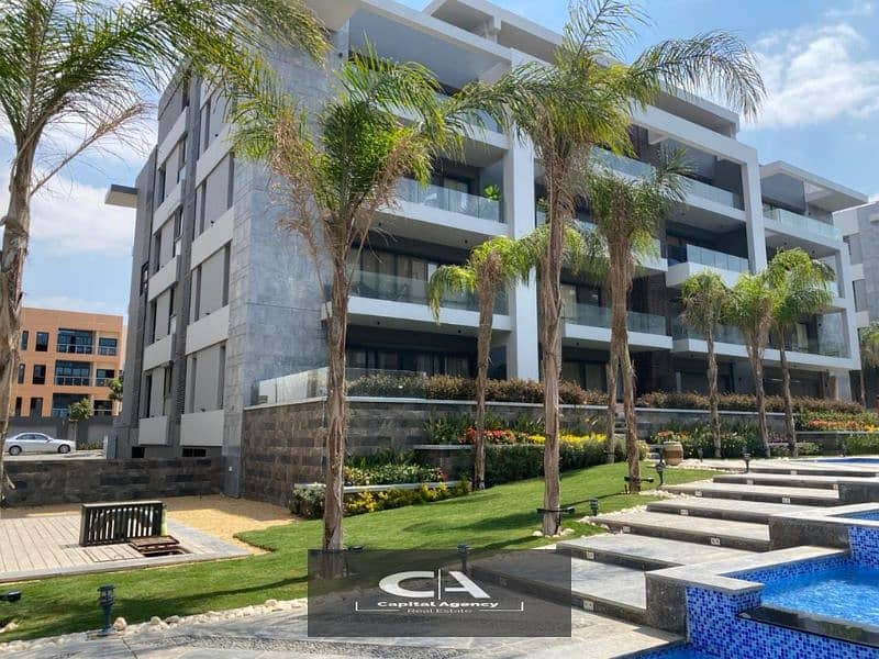 Two-room apartment for sale in a garden | in the heart of El Patio Oro Compound | Installments for the longest period 12