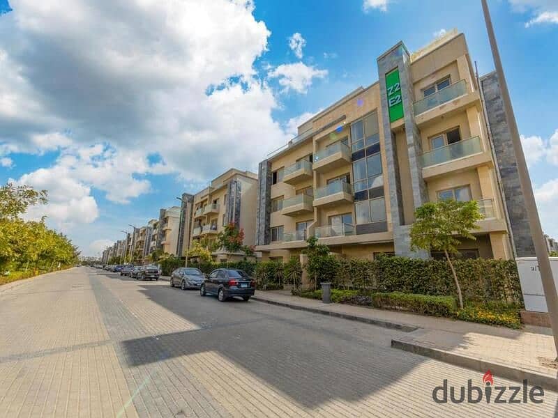 Apartment With Garden ready to move In Galleria moon Compound Prime Location In The Golden Square With Pool View 4