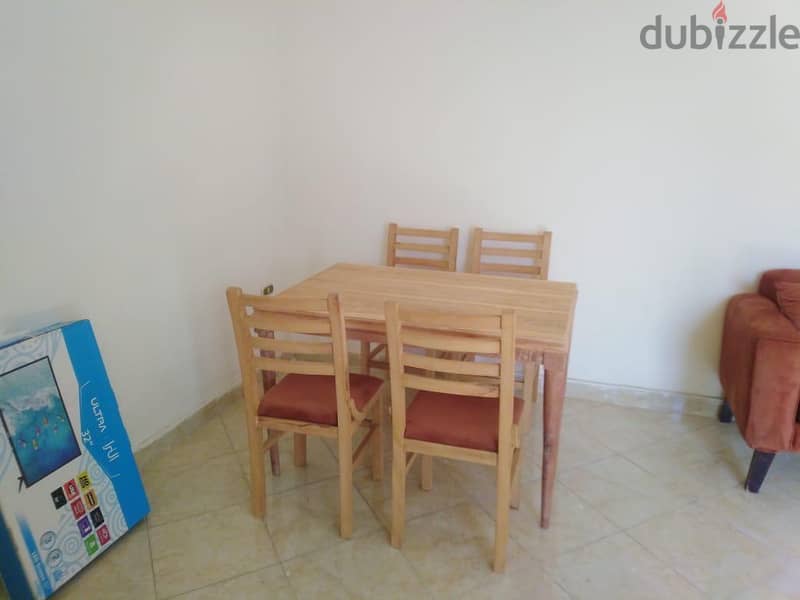 New apartment (available furnished or unfurnished) شقة جديدة (متوفرة م 13