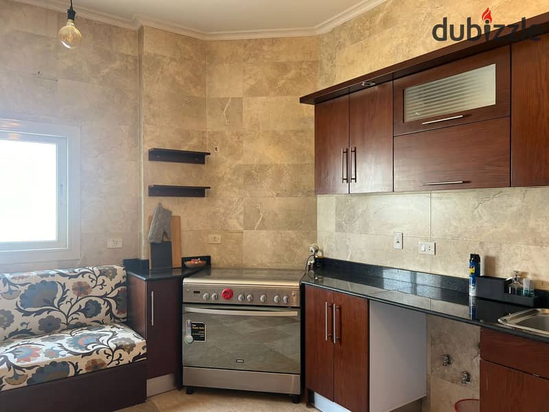 Apartment for rent semi-furnished in Diplomats Compound 12