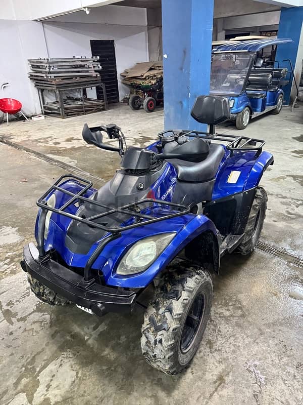 Linhai 300 cc blue beach buggy 1