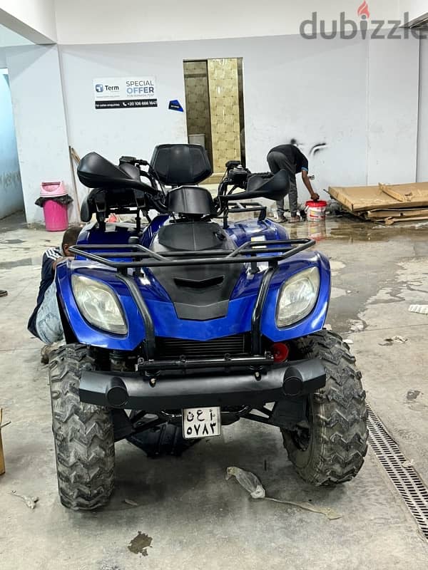 Linhai 300 cc blue beach buggy 3