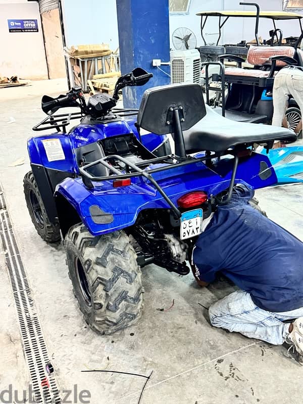 Linhai 300 cc blue beach buggy 4