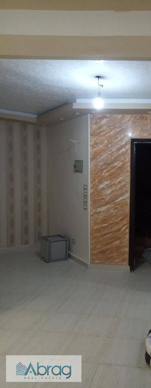 For sale in Al-Firdaus Compound, apartment 92, ultra super deluxe finishing, 6th of October 4