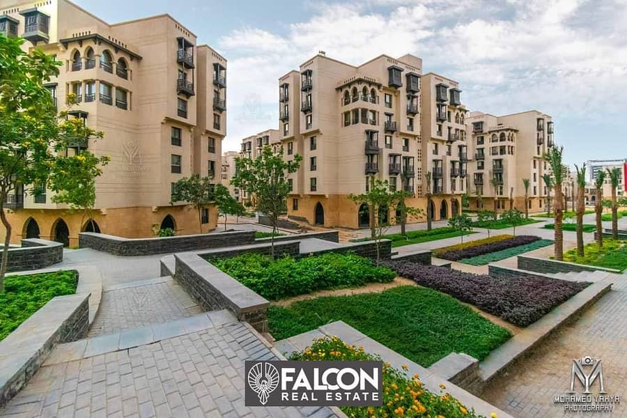 Apartment for sale 3 Rooms m in Arabesque Al Fustat Compound fully finished 5