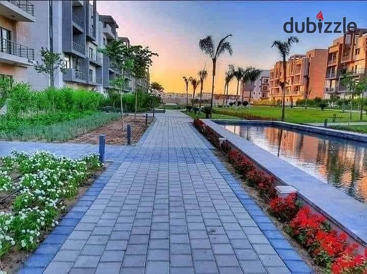 Apartment for sale in Al Marasem Fifth Square, fully finished, immediate receipt, 160 meters + 121 meters garden 7