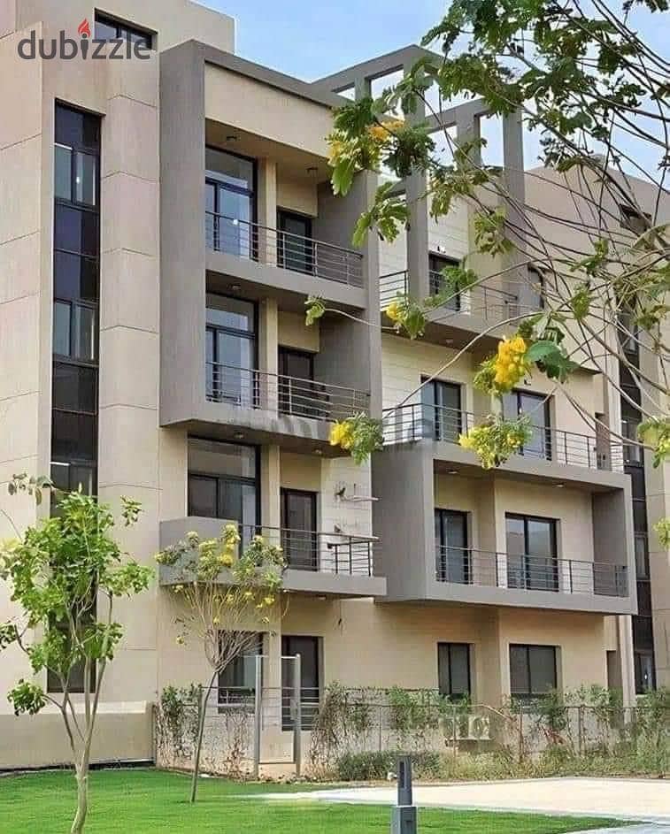 Apartment for sale in Al Marasem Fifth Square, fully finished, immediate receipt, 160 meters + 121 meters garden 8