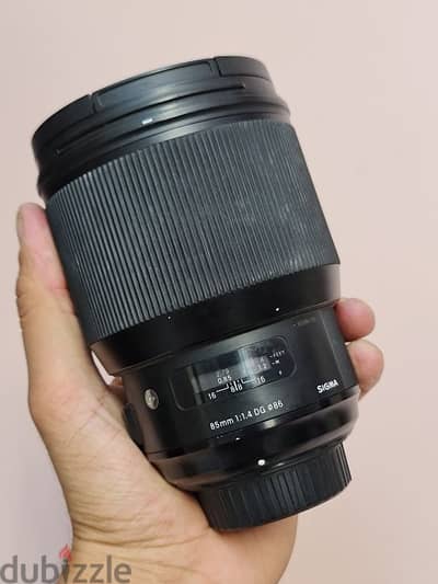 lens sigma art 85m for nikon