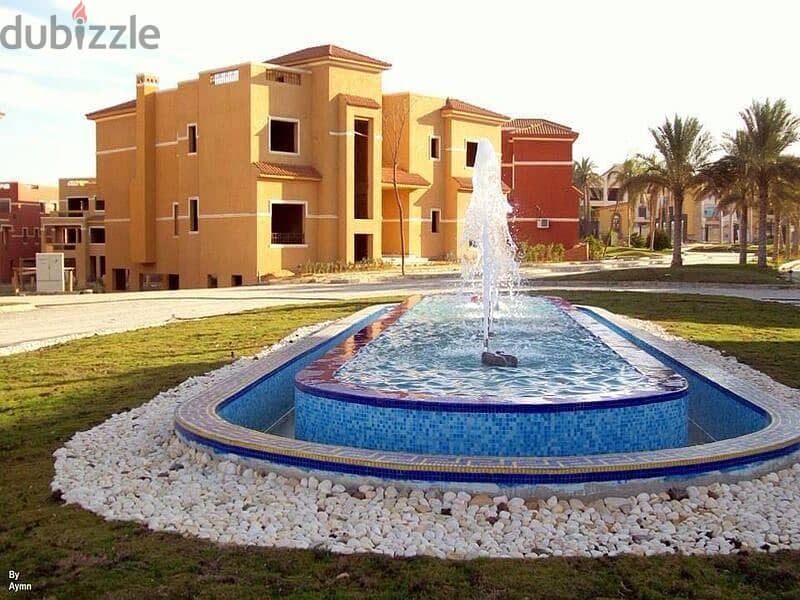 ع بحيرات ولاند سكيب توين هاوس للبيع قطامية جاردنز Katameya Gardens 3