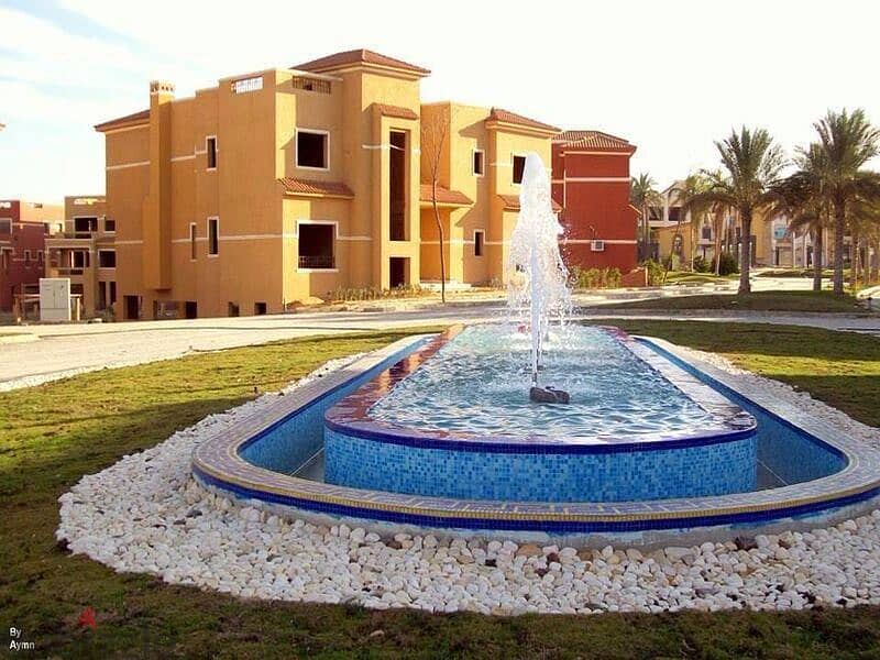 ع بحيرات ولاند سكيب توين هاوس للبيع قطامية جاردنز Katameya Gardens 4