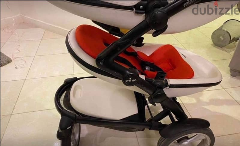 luxury Mima stroller Kobi for twin ميما كوبي عجله 1