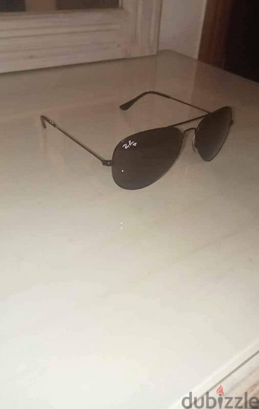 RAY BANS AVIATOR BLACK(authentic)اصليه 4