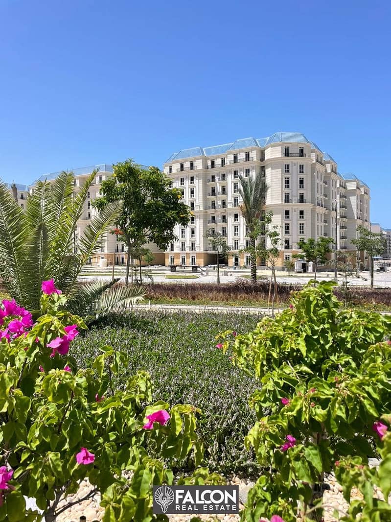 Apartment for immediate delivery, ready for inspection and delivery in the Latin Quarter on El Alamein Lake, 126 meters, at the lowest price in El Ala 8