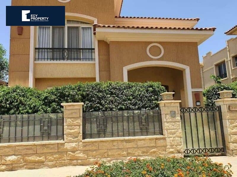 Villa for sale Lowest price in Stone Park New cairo , installments 7 years 0