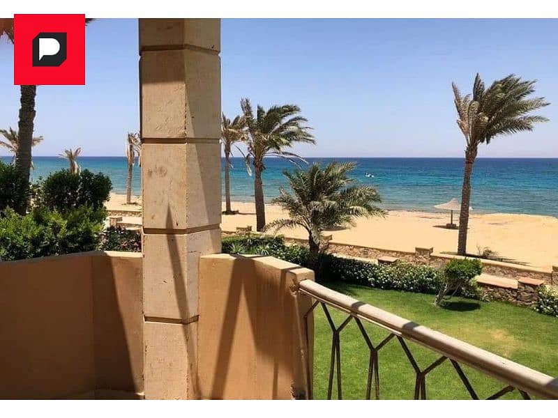 Full view chalet on the sea, immediate receipt, for sale in La Vista Gardens, Ain Sokhna, fully finished, in installments Lavista Gardens 10