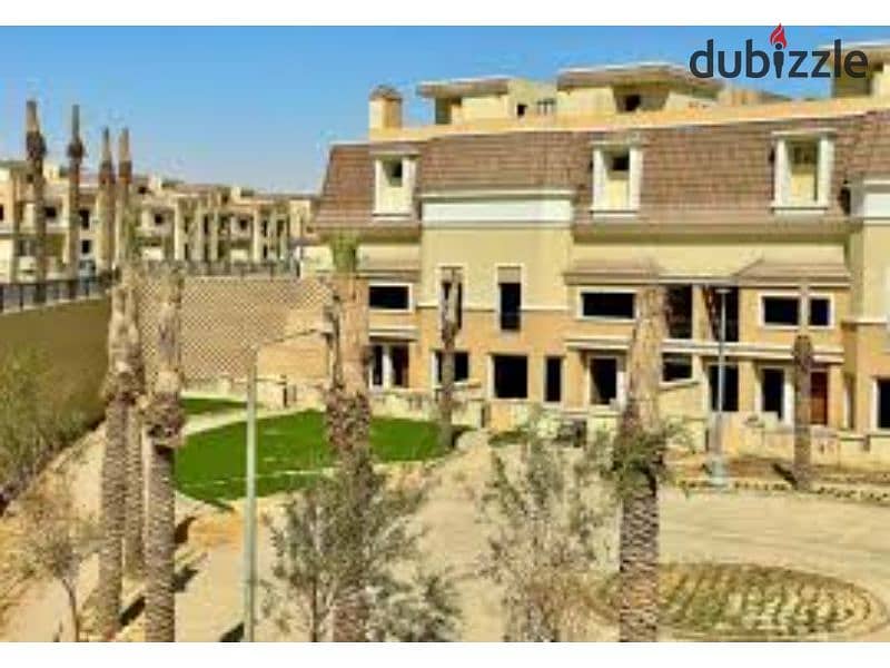 3 bedroom apartment for sale at a price below the market, direct view of the axis in Sarai Mostakbal City Compound 9