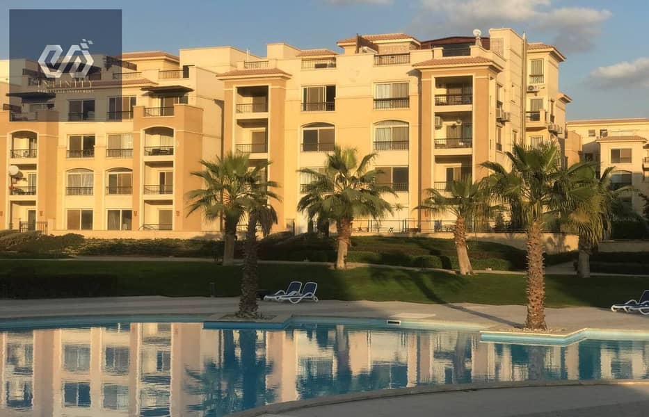 شقة للبيع 128 متر بجاردن 77 متر في كومباوند ستون ريزيدنس التجمع الخامس Stone Residence 5