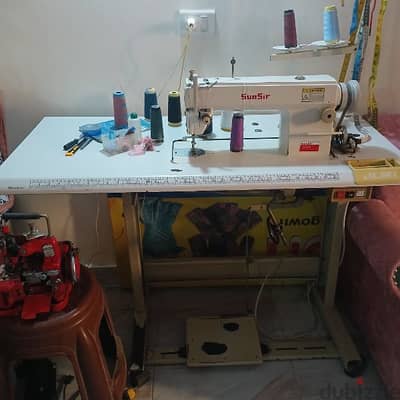 Industrial sewing machine, Electric weaving machine & Half Mannequin