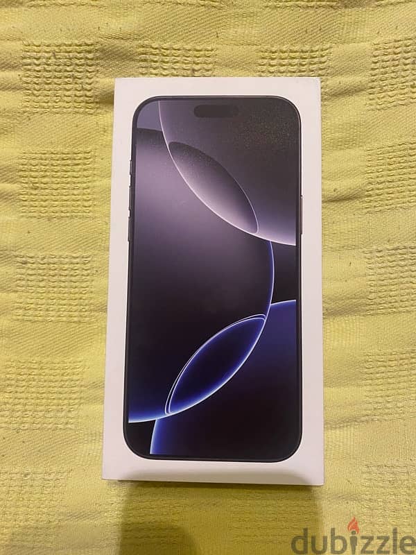 iphone 16 pro max new sealed 0