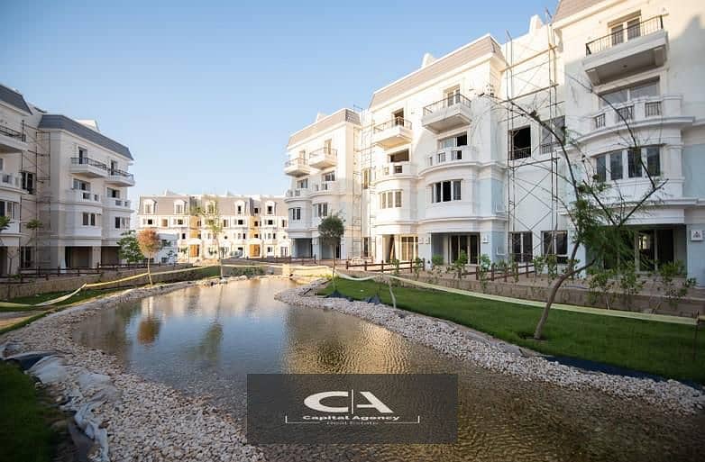 own an apartment with immediate receipt in Mountain View iCity Compound, New Cairo View on the lagoon with only 10% down payment * Mountain View I Cit 12