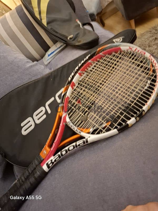 2 tennis rackets v good condition 5