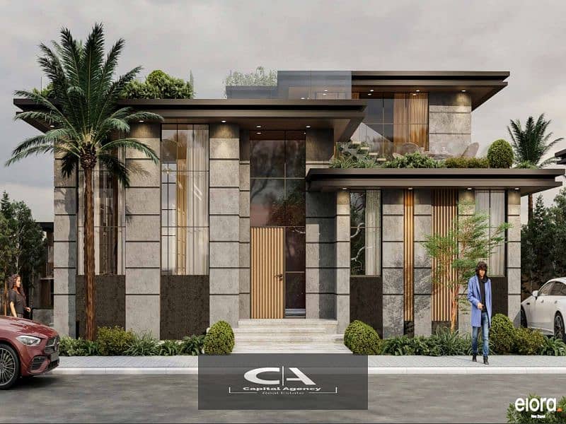 Own a villa * townhouse * in the heart of New Zayed with a 10% down payment and equal installments - Elora 3