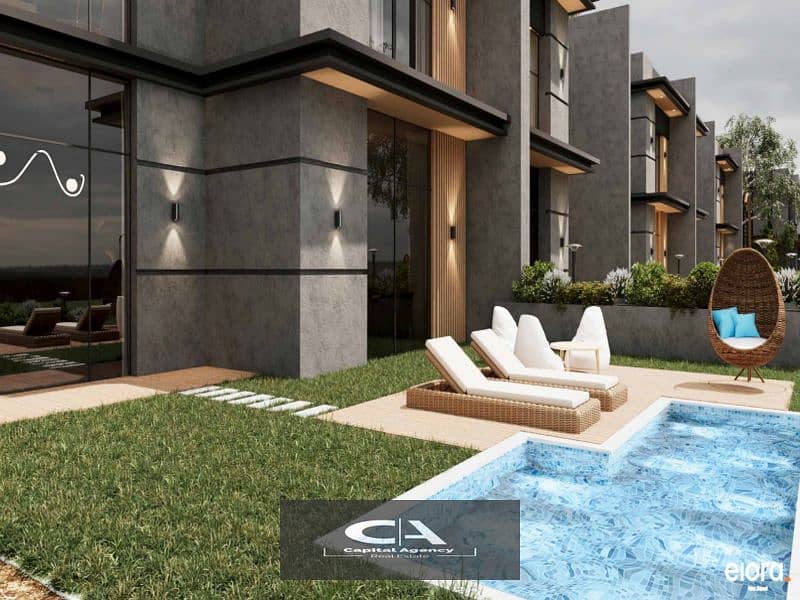 Own a villa * townhouse * in the heart of New Zayed with a 10% down payment and equal installments - Elora 8