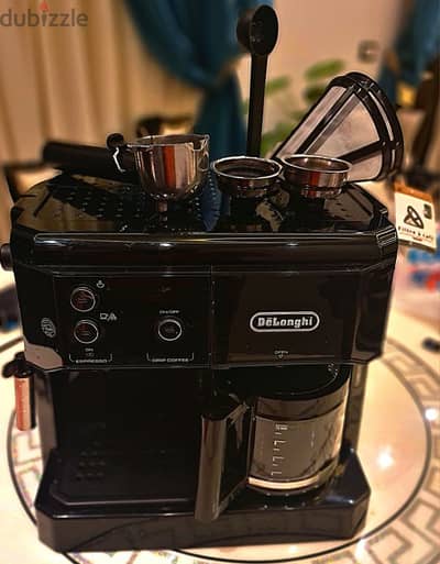 Delonghi double coffee machine american and espresso