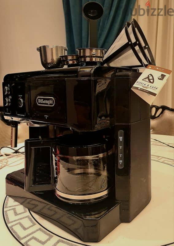 Delonghi double coffee machine american and espresso 1