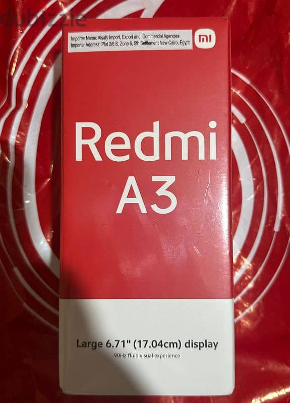 Redmi A3 4G Ram 1