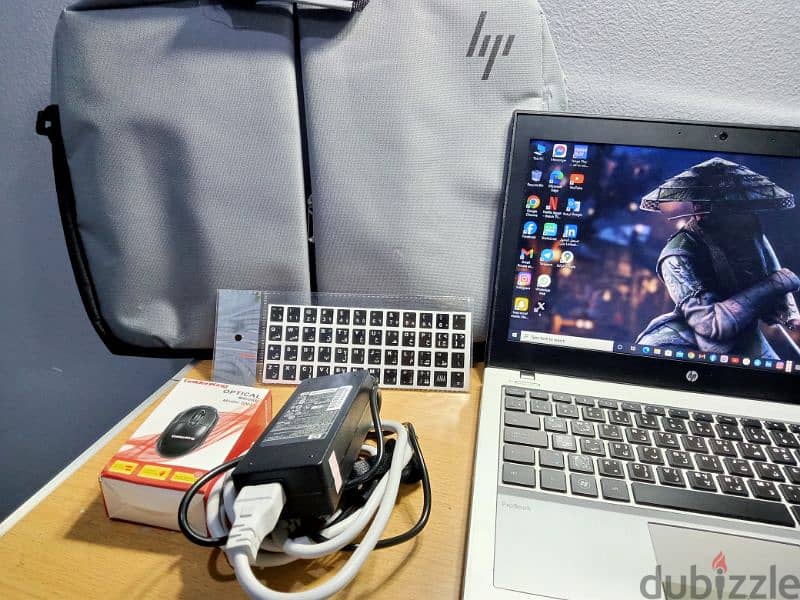 Hp probook هيكل معدني من المانيا رام ٨ هارد ٥٠٠ 1