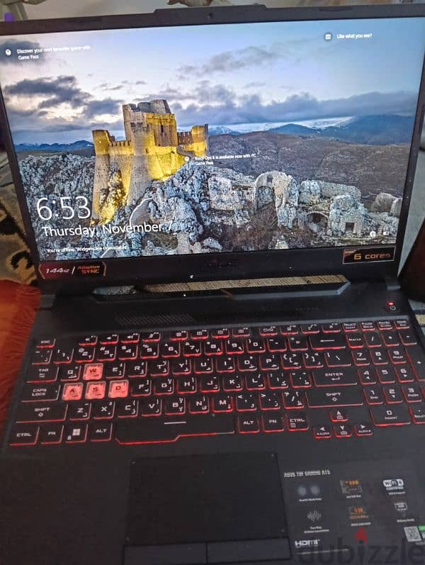 Asus TUF gaming laptop 4